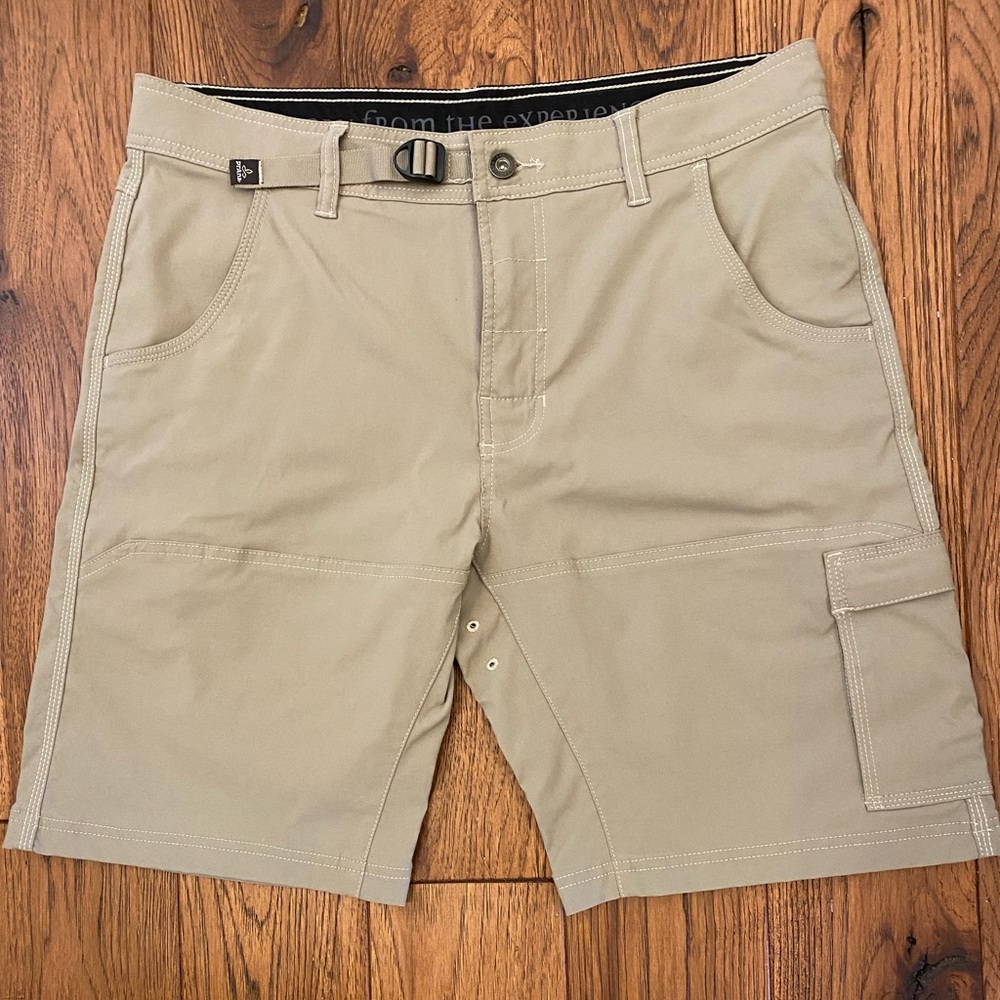 Prana Stretch Zion shorts size 34 10 EUC